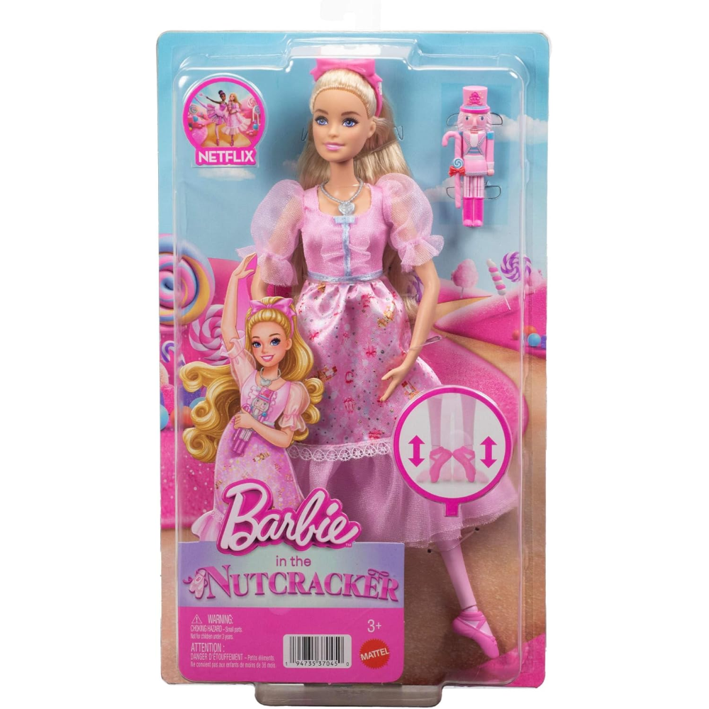 MATTEL - Barbie Schiaccianoci Bambola Clara JLW51