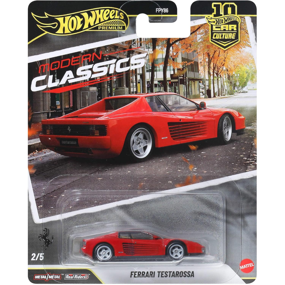 HOT WHEELS Car Culture - FERRARI TESTAROSSA 1:64 JKF00