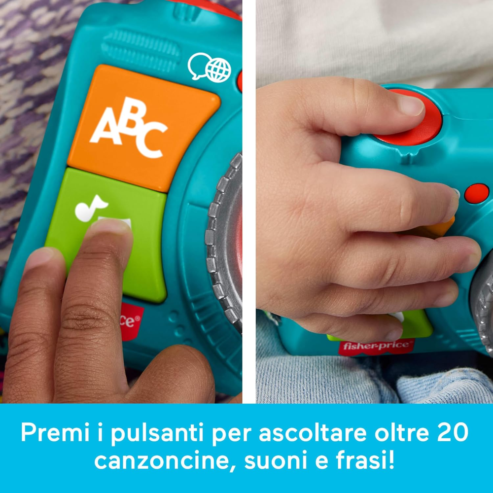FISHER-PRICE - Fotocamera Scatta e Brilla JNV96
