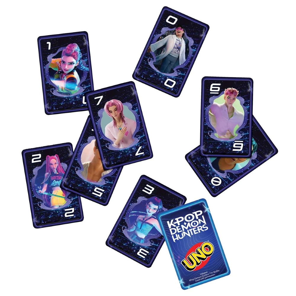 CARTE UNO - UNO KPOP DEMON HUNTERS JRV01