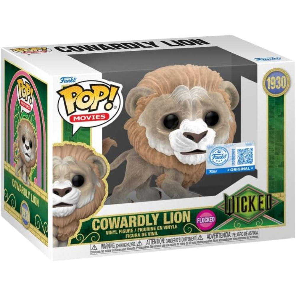 FUNKO POP WICKED - VINYL FIGURE 1930 COWARDLY LION 9CM (EXC)(FL)