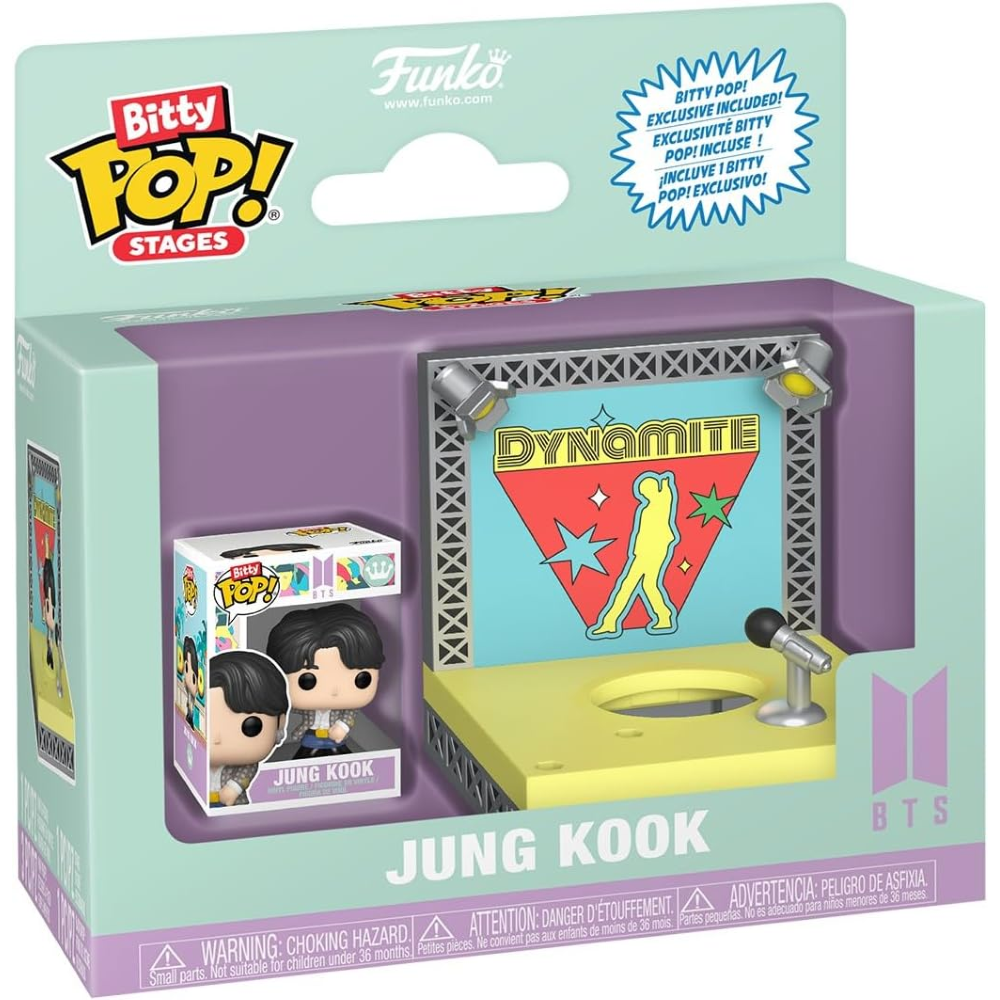 FUNKO POP BITTY POP STAGES - BTS - JUNG KOOK (DYNAMITE) 