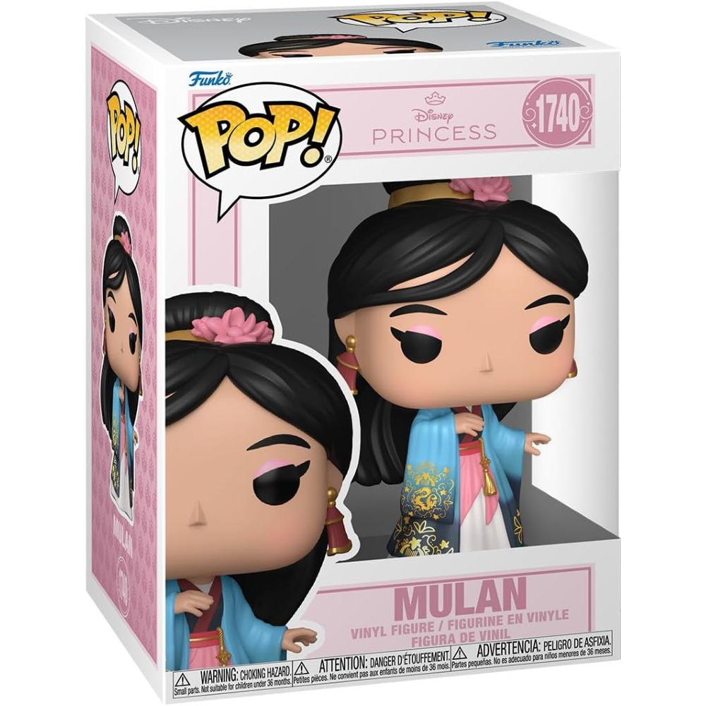 FUNKO POP DISNEY PRINCESS :GRAND ENTRANCES - VINYL FIGURE 1740 MULAN 9CM 90307