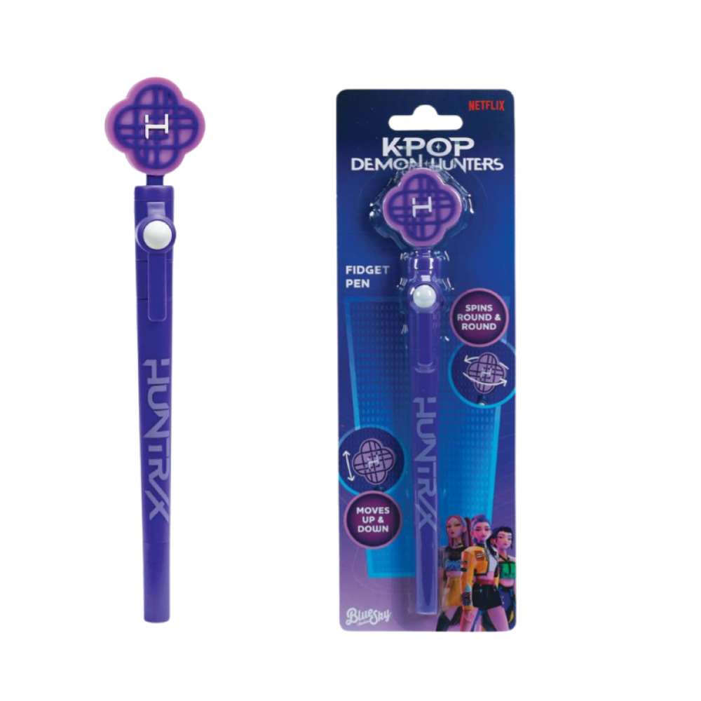 PREORDINE KPOP DEMON HUNTERS - PENNA CON TOPPER SAGOMATO * SETTEMBRE