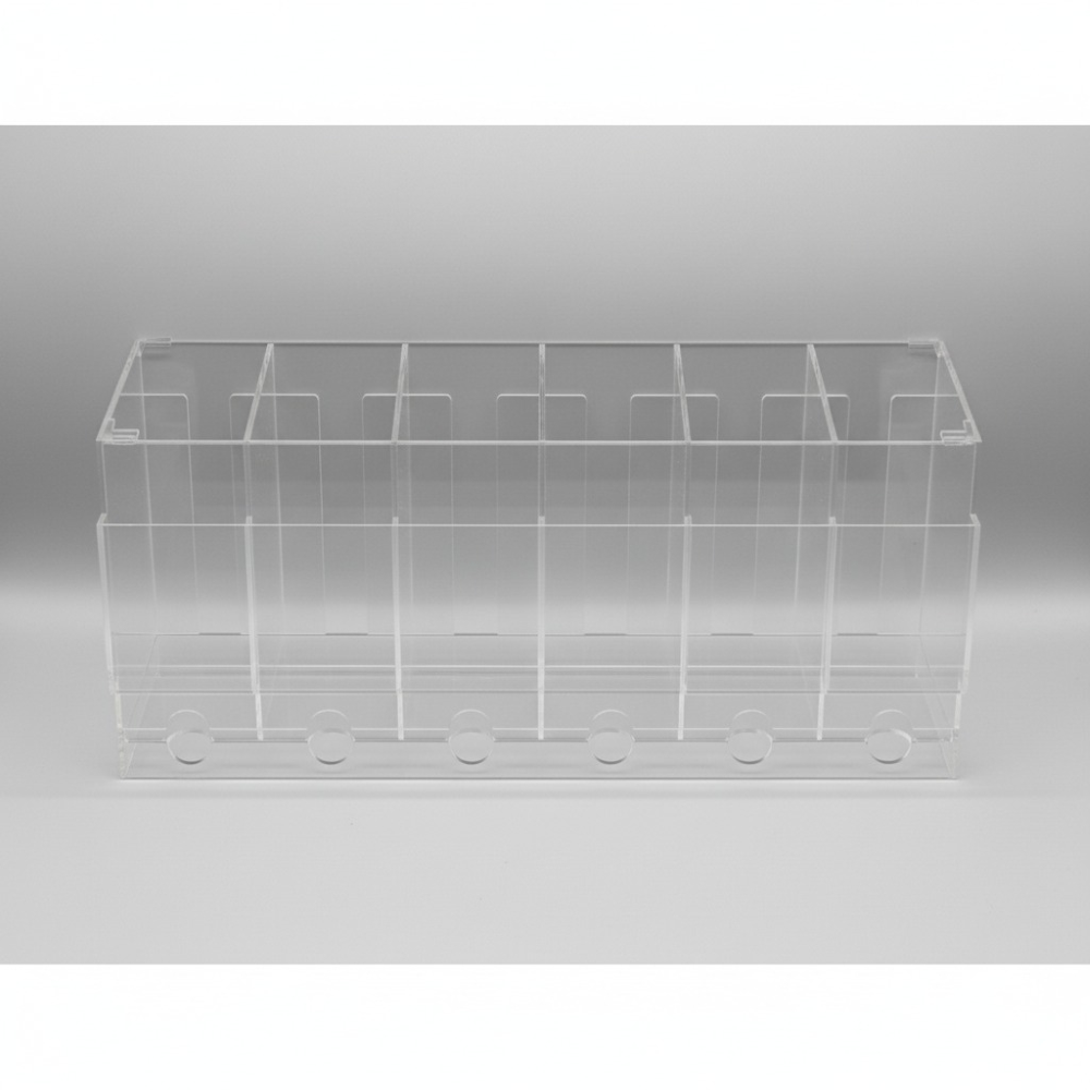 PREORDINE NEWTOP ESPOSITORE PER CARTA DA GIOCO IN ACRILICO IMPILABILE 451.5*131*209MM PX00