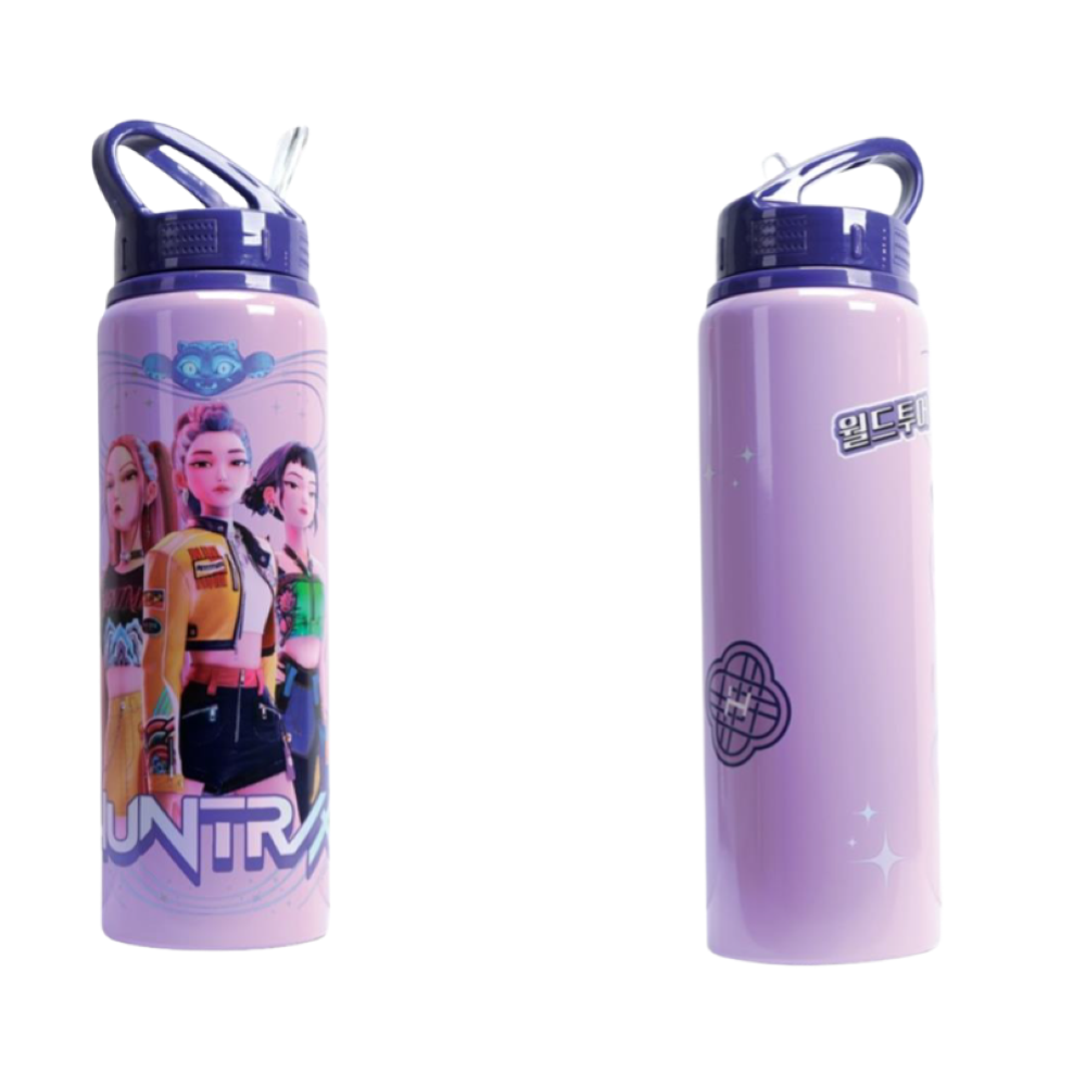 PREORDINE KPOP DEMON HUNTERS - BORRACCIA IN ALLUMINIO CON MANIGLIA * SETTEMBRE