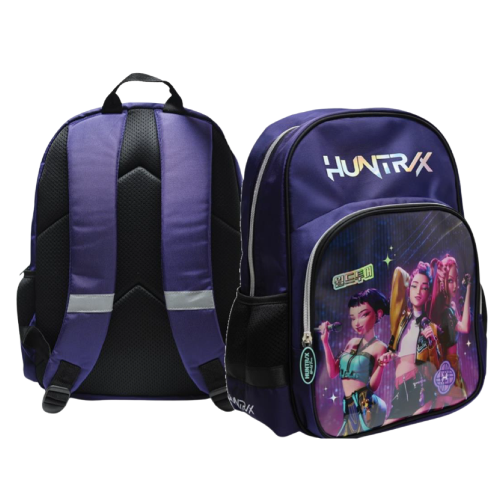 PREORDINE KPOP DEMON HUNTERS - ZAINO PREMIUM CON TASCA FRONTALE E TASCHE * SETTEMBRE