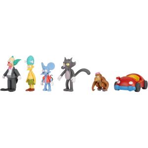 Jakks - The Simpson personaggi articolati 6 cm Krusty Multipack 197584