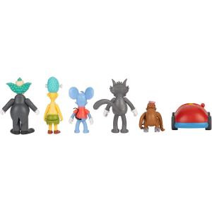 Jakks - The Simpson personaggi articolati 6 cm Krusty Multipack 197584