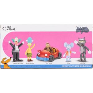 Jakks - The Simpson personaggi articolati 6 cm Krusty Multipack 197584