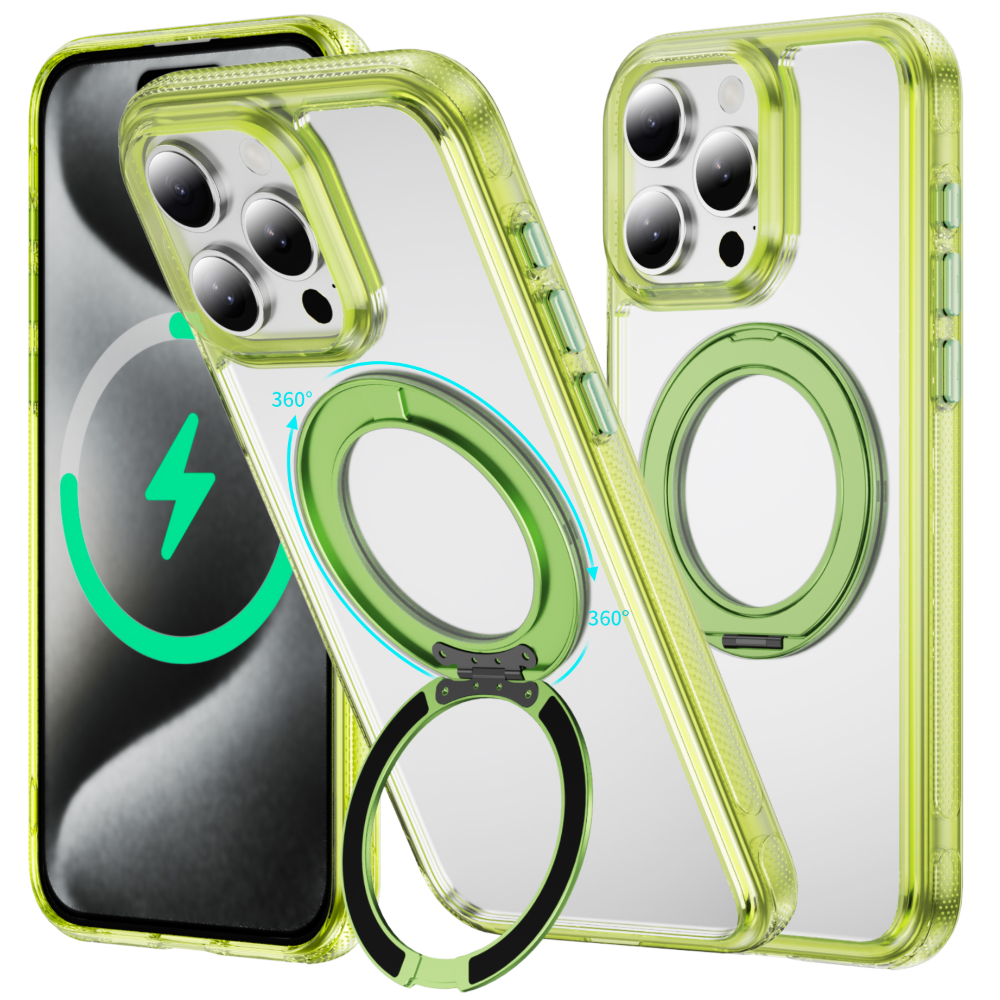NEWTOP CV74 COVER ROTATING RING APPLE IPHONE 15 PRO MAX
