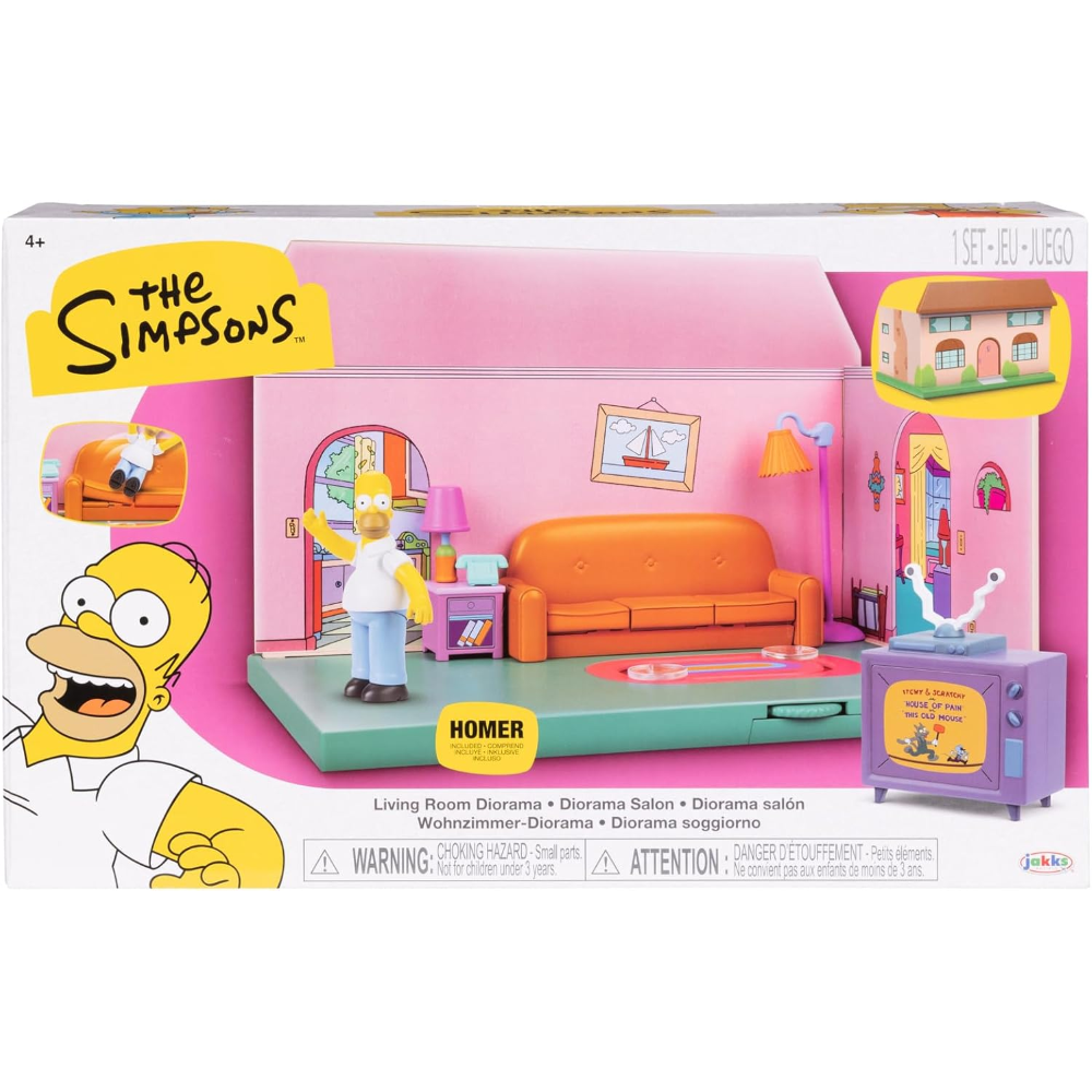Jakks - The Simpsons playset Casa Simpson 175564