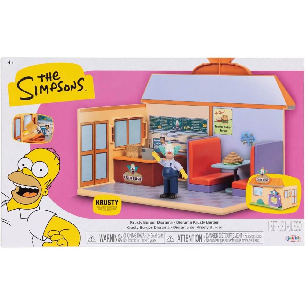 Jakks - The Simpsons playset Krusty Burger 175574