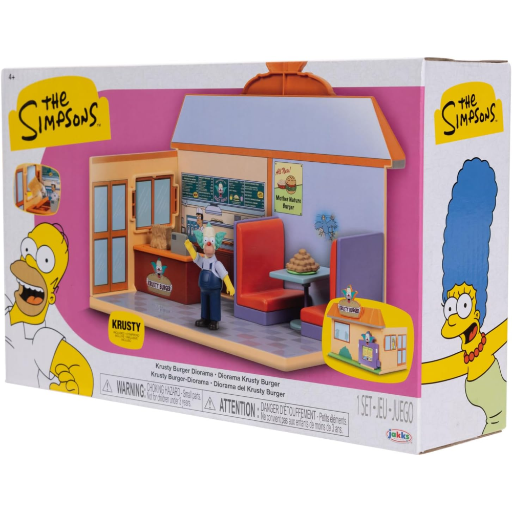 Jakks - The Simpsons playset Krusty Burger 175574