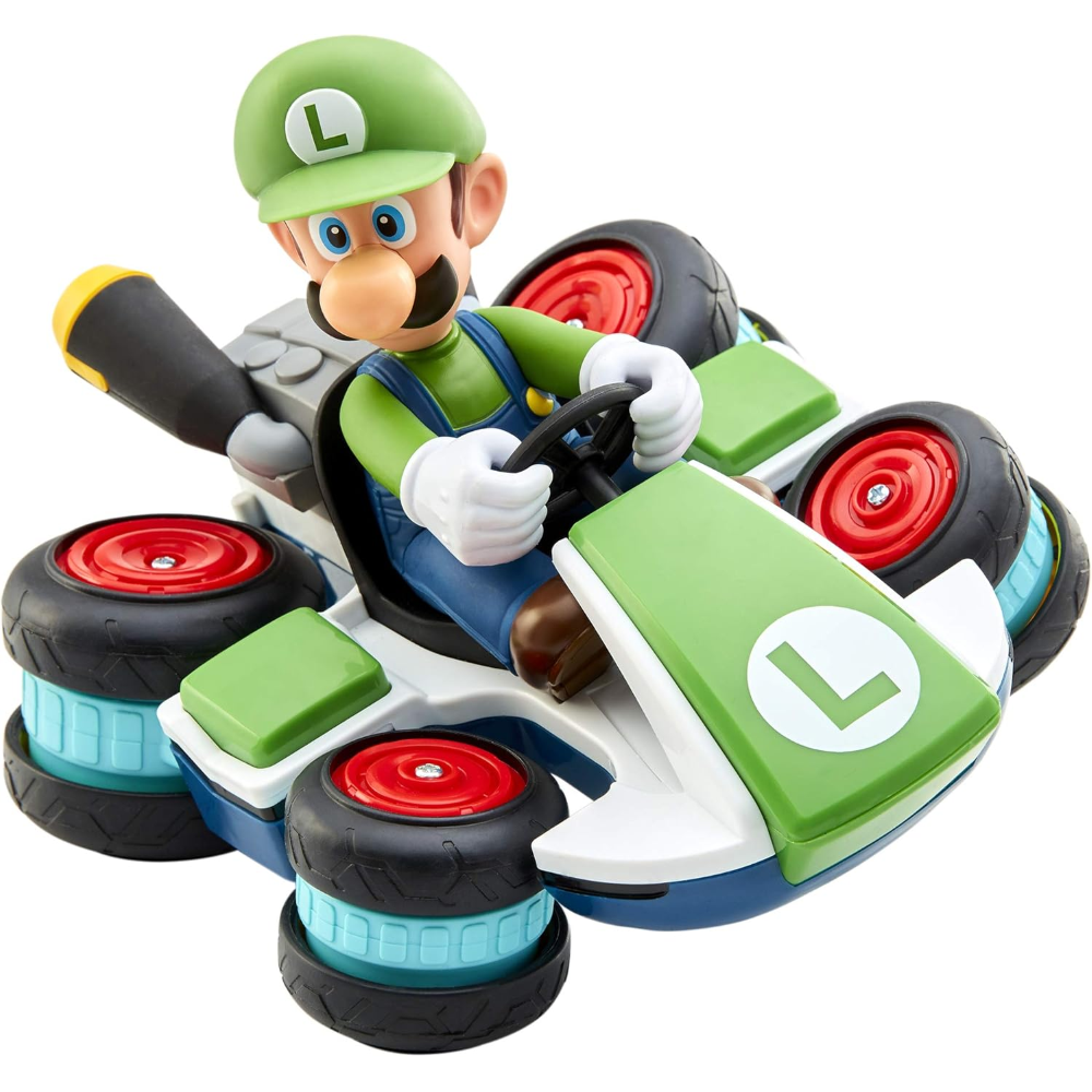 Jakks - Nintendo Luigi Mini-Kart Radiocomandato Antigravità 08988-PKC1-4L