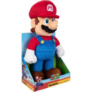 Jakks - Nintendo Super Mario peluche gigante Mario 50 cm 64456-4L-PLY