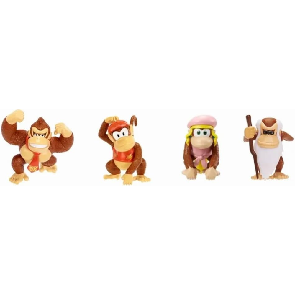 Jakks - Donkey Kong Multipack Action Figures 6 cm 431174