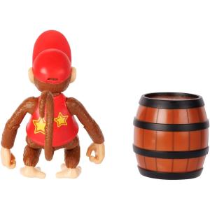Jakks - Donkey Kong Action Figure di Diddy Kong 10 cm 432964-V1