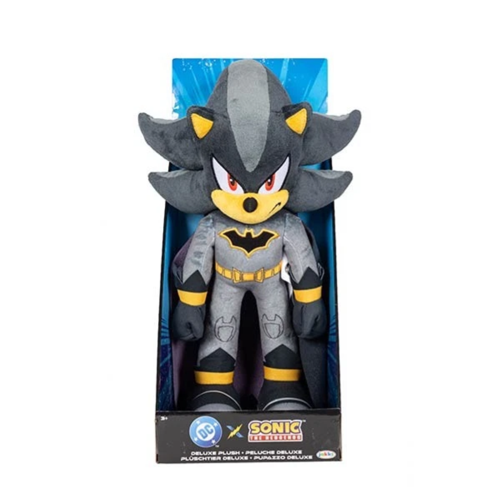 Jakks - DC x Sonic Shadow Batman Deluxe Plush 33 cm 429104