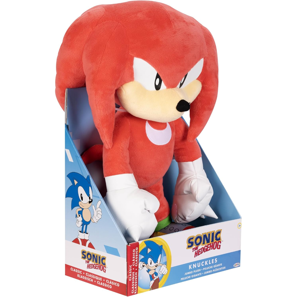 Jakks - Sonic jumbo plush 50 cm - Knuckles 423534