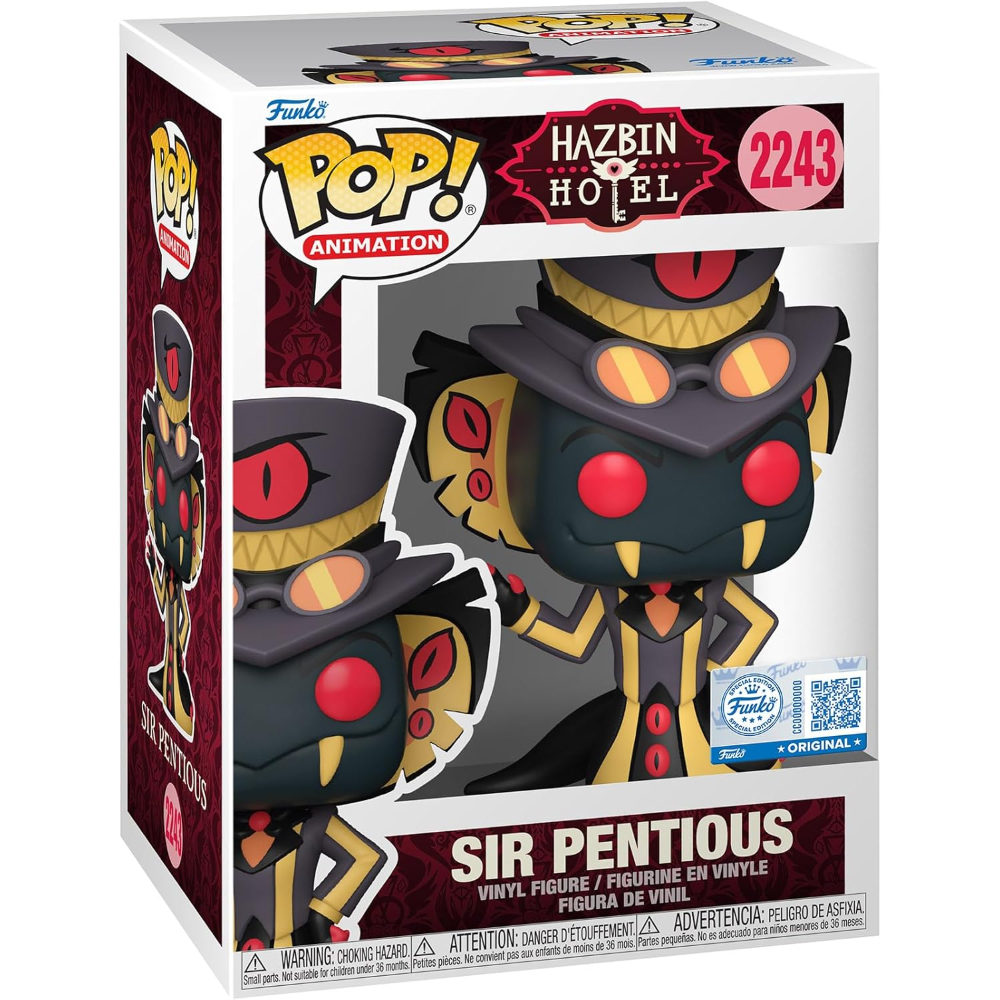 FUNKO POP HAZBIN HOTEL - VINYL FIGURE 2243 SIR PENTIOUS 9CM