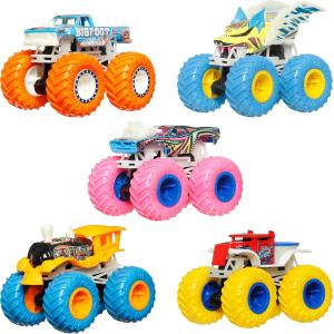 MATTEL - HOT WHEELS Glow-in-the-Dark Singles 1:64 Asst  JFX08