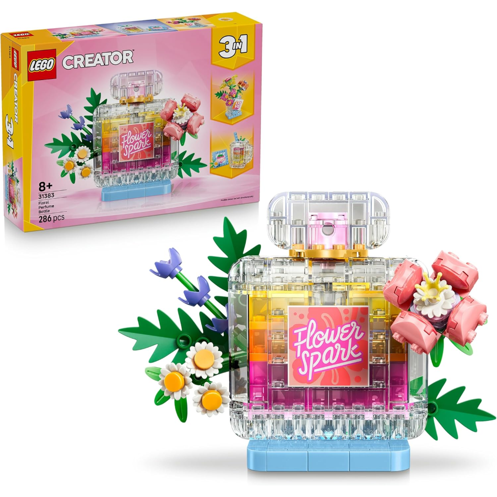 LEGO CREATOR - Boccetta di profumo con decorazioni floreali 31383