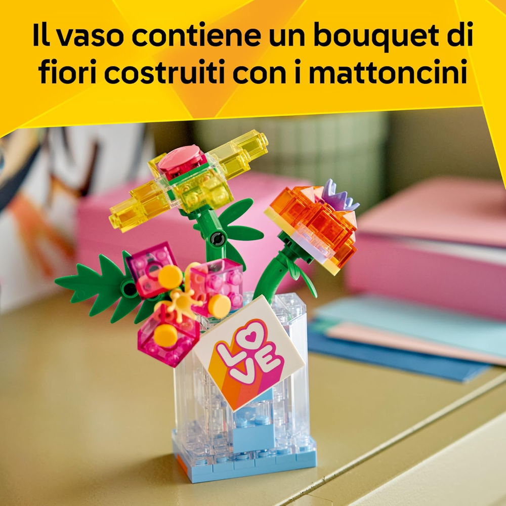 LEGO CREATOR - Boccetta di profumo con decorazioni floreali 31383