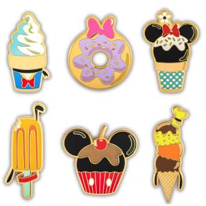  Loungefly - DISNEY SENSATIONAL 6 SURPRISE SNACK BLIND BOX PIN SET - EA