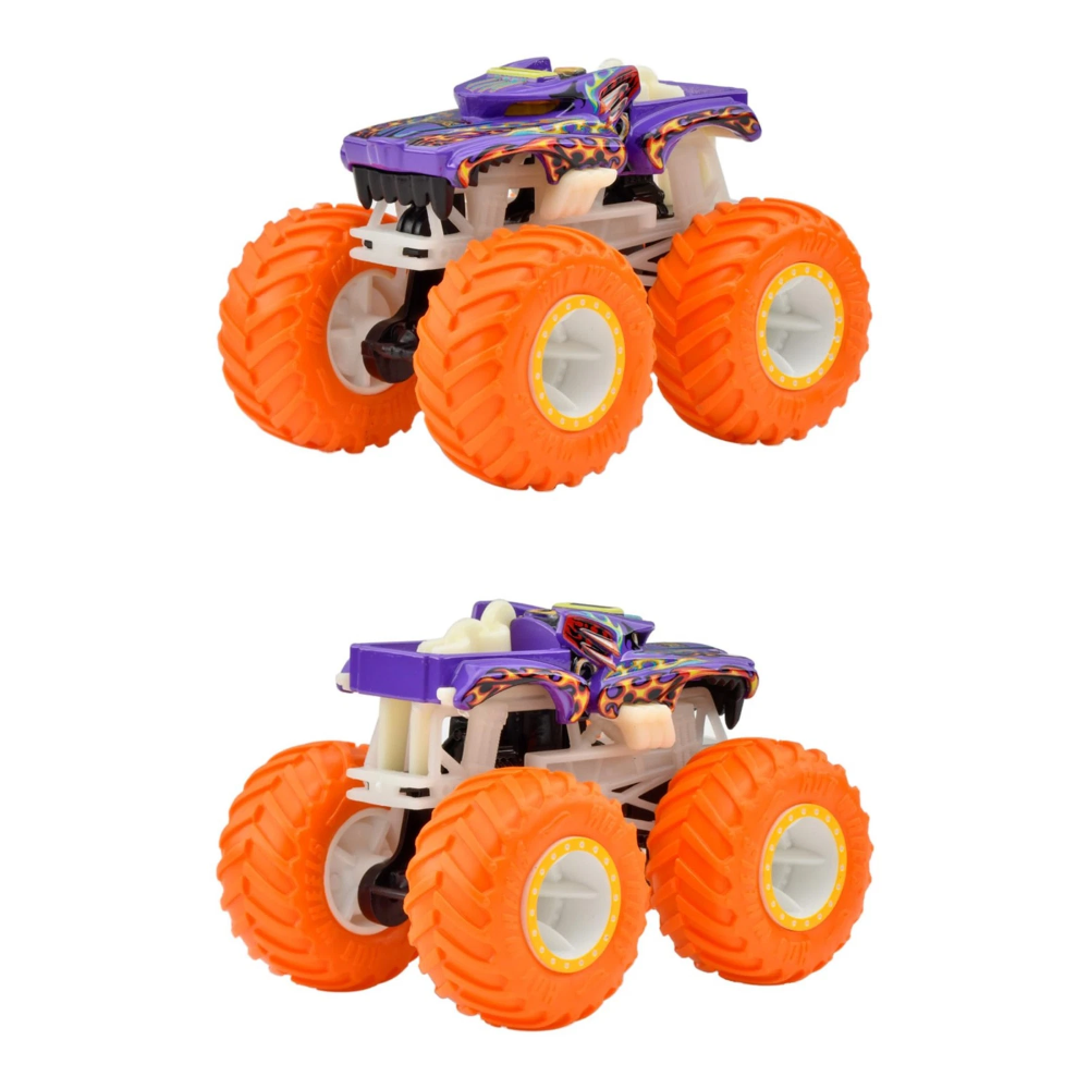 MATTEL - HOT WHEELS Glow-in-the-Dark Singles 1:64 Asst  JFX08