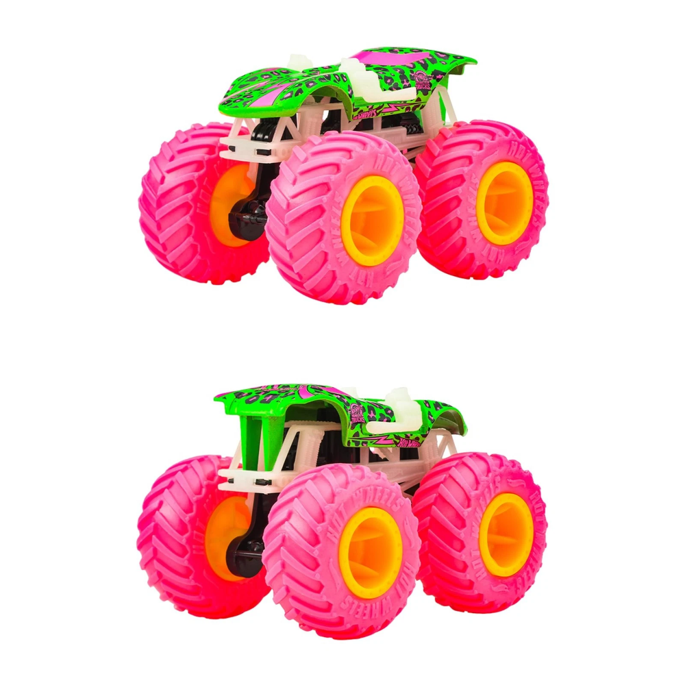MATTEL - HOT WHEELS Glow-in-the-Dark Singles 1:64 Asst  JFX08
