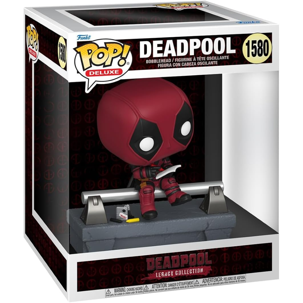 FUNKO POP DELUXE DEADPOOL - VINYL FIGURE 1580 Deadpool on Bridge 15CM  80848