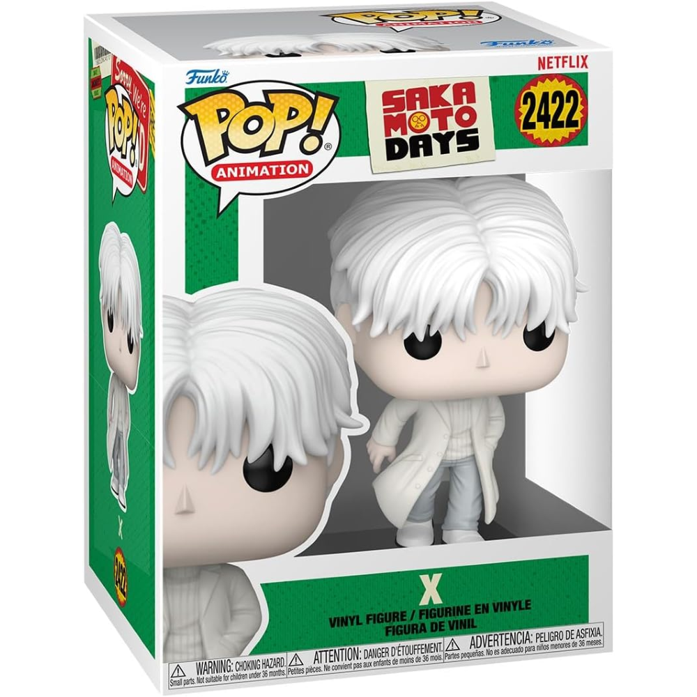 FUNKO POP SAKAMOTO DAYS - VINYL FIGURE 2422 KEI "X" 9CM 90654