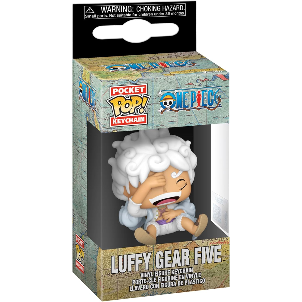 FUNKO POP KEYCHAIN ONE PIECE - VINYL FIGURE LUFFY GEAR FIVE 4CM 91975