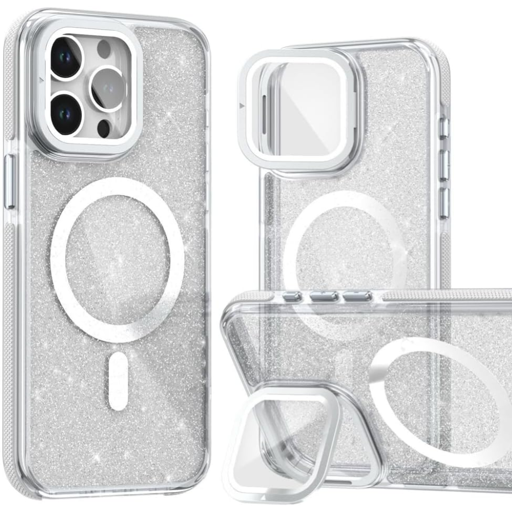 NEWTOP CV43-09 SUPPORTO CON GLITTER APPLE IPHONE 18 PRO MAX