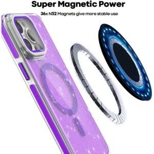 NEWTOP CV43-09 SUPPORTO CON GLITTER APPLE IPHONE 18 PRO MAX