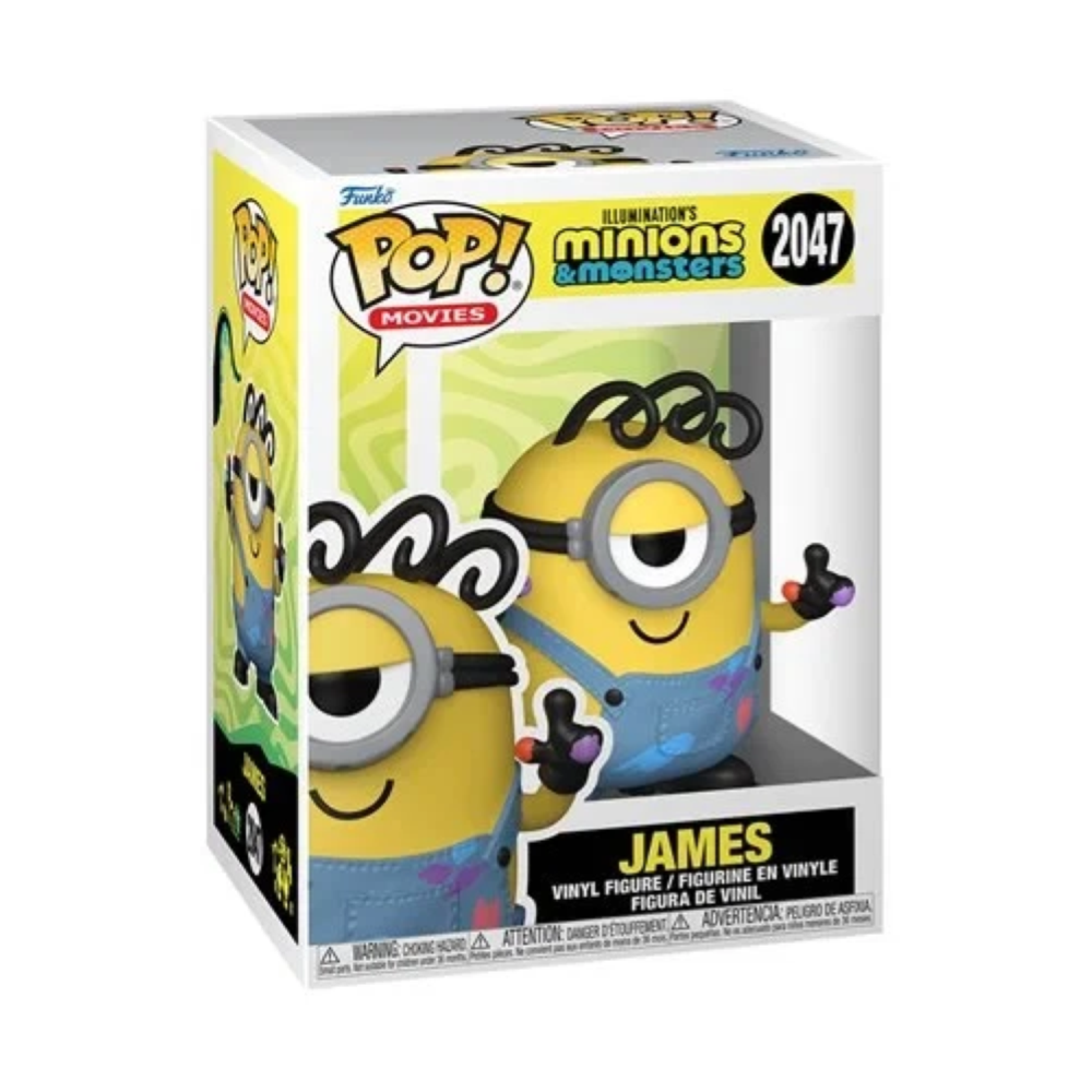 FUNKO POP MINIONS & MONSTERS - VINYL FIGURE 2047 JAMES 9CM 94091