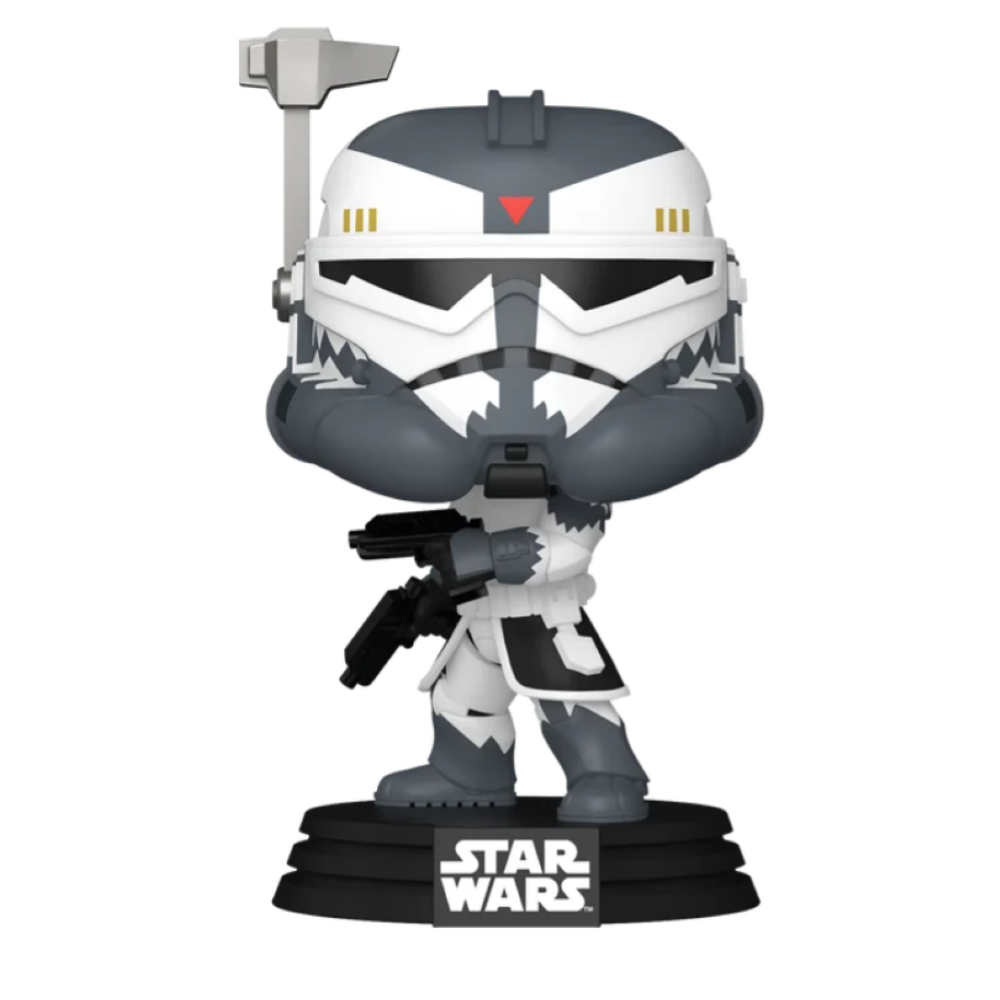 FUNKO POP STAR WARS ANIMATION S2 - VINYL FIGURE 850 COMMANDER WOLFFE 9CM 93357