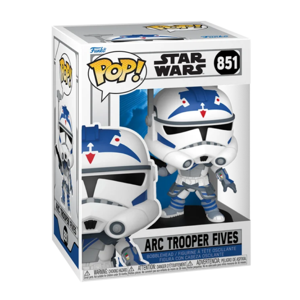FUNKO POP STAR WARS ANIMATION S2 - VINYL FIGURE 851 ACT TROOPER FIVES 9CM 93358
