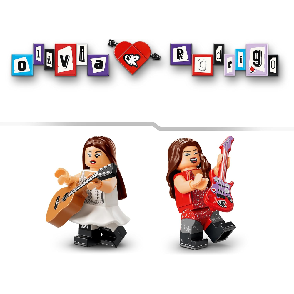 LEGO EDITIONS MUSIC - La Chitarra Bicolore di Olivia Rodrigo 43031 