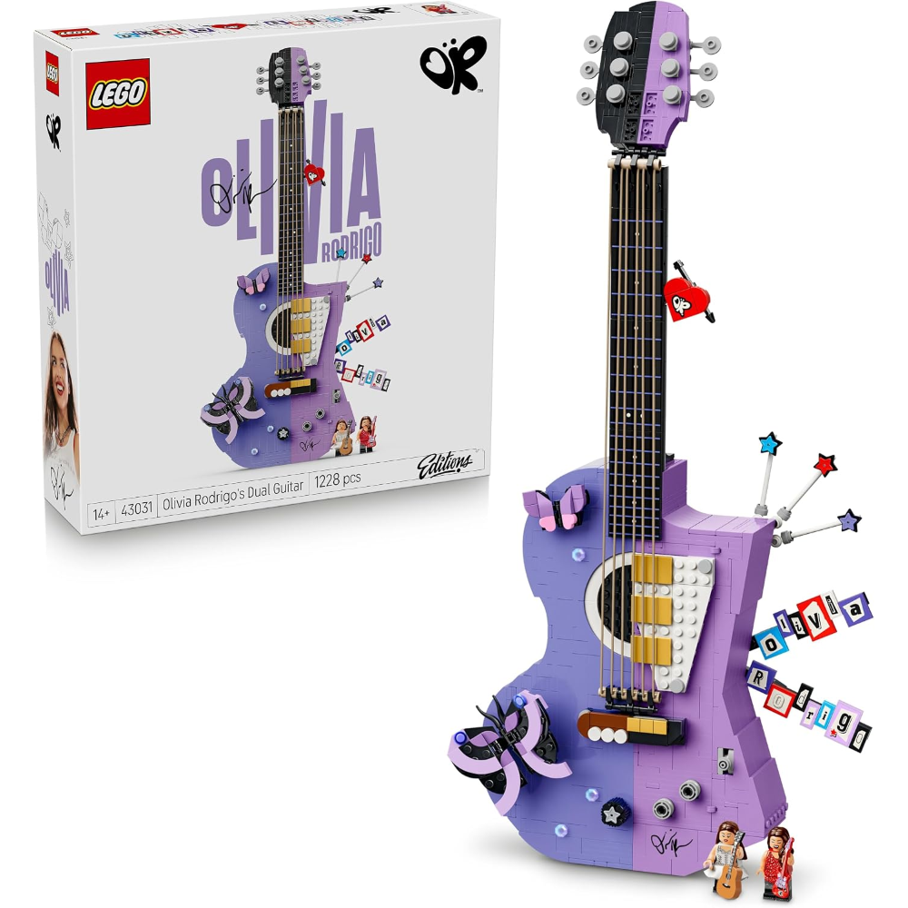 PREORDINE LEGO EDITIONS MUSIC - La Chitarra Bicolore di Olivia Rodrigo 43031 *AGOSTO 