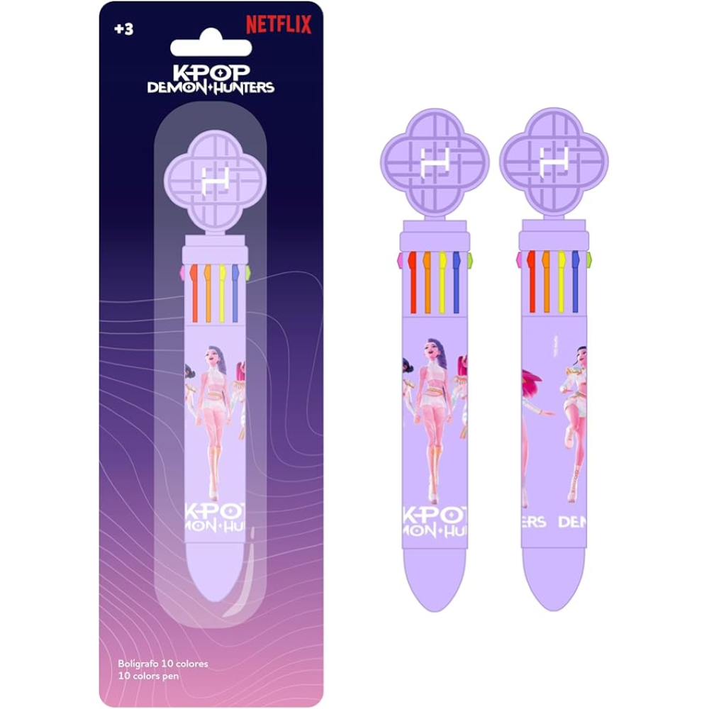 KPOP DEMON HUNTERS - PENNA MINI 10 COLORI  