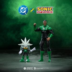 Jakks - DC X Sonic multipack personaggi da 6 e 13 cm (serie differenti) 42898GM