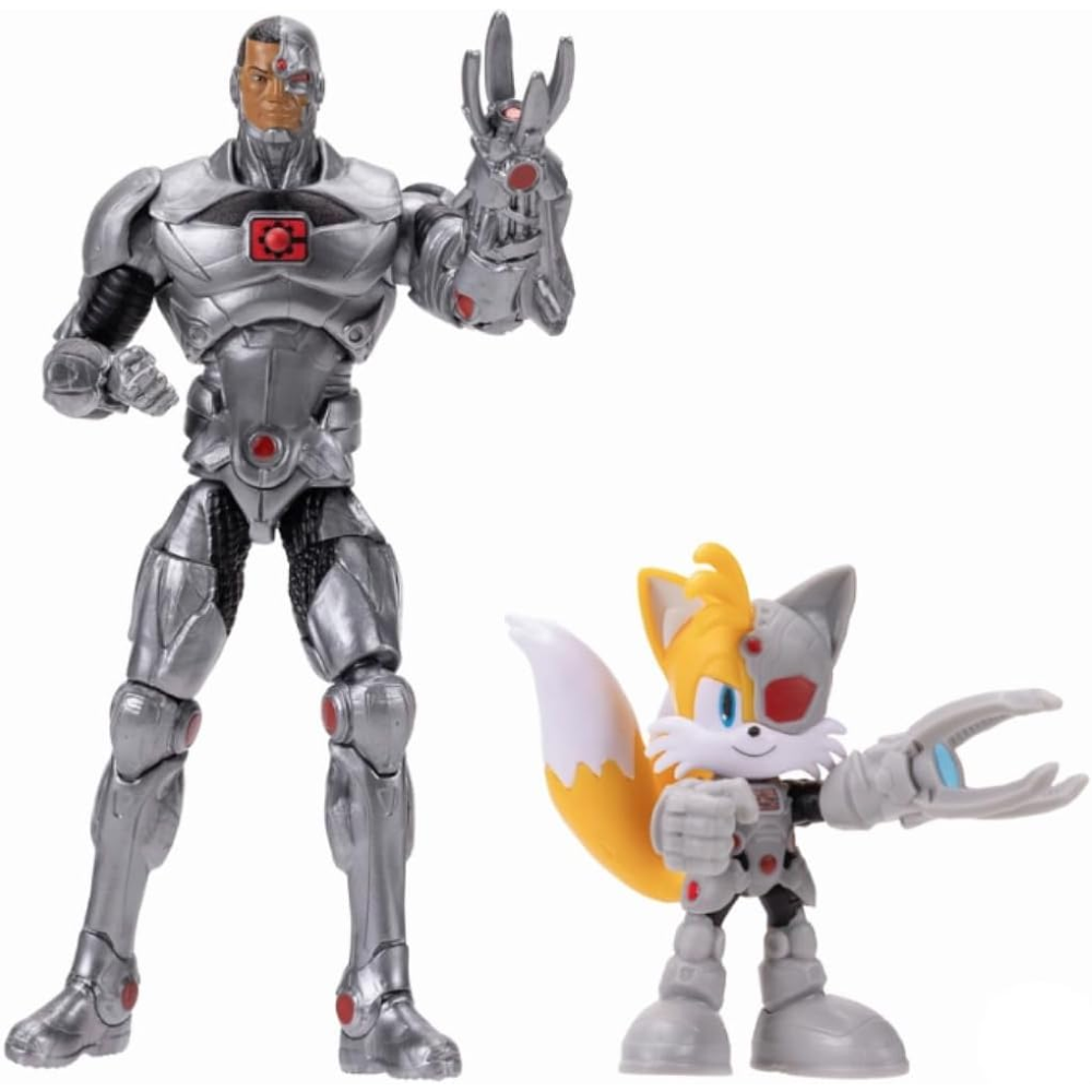 Jakks - DC X Sonic multipack personaggi da 6 e 13 cm W1 428984