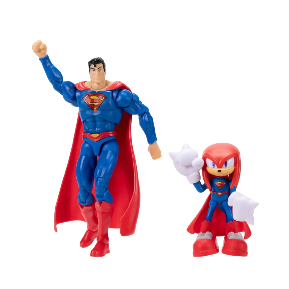 Jakks - DC X Sonic multipack personaggi da 6 e 13 cm W1 428984