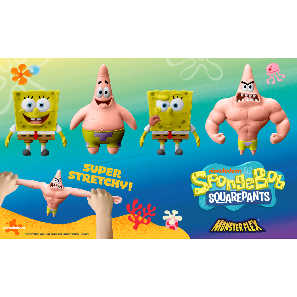 PREORDINE - DIRAMIX - MONSTER FLEX - SPONGEBOB - DISPLAY BOX  NO EDICOLA (SCAD. PREORD. 08.07.2026)