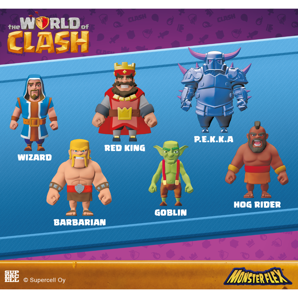 DIRAMIX - MONSTER FLEX - CLASH ROYALE - DISPLAY BOX - NO EDICOLA