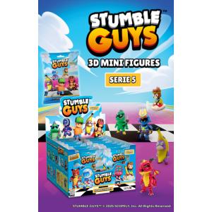PREORDINE - DIRAMIX - MINI FIGURES - STRUMBLE GUYS 3D SERIE 5 - DISPLAY CON BLIND BAG NO EDICOLA  (SCAD. PREORD. 08.07.2026)