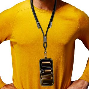 TECHMADE  - CAVO SMART 150 CM - NECKLACE - FAST CHARGING C TO C - BLACK