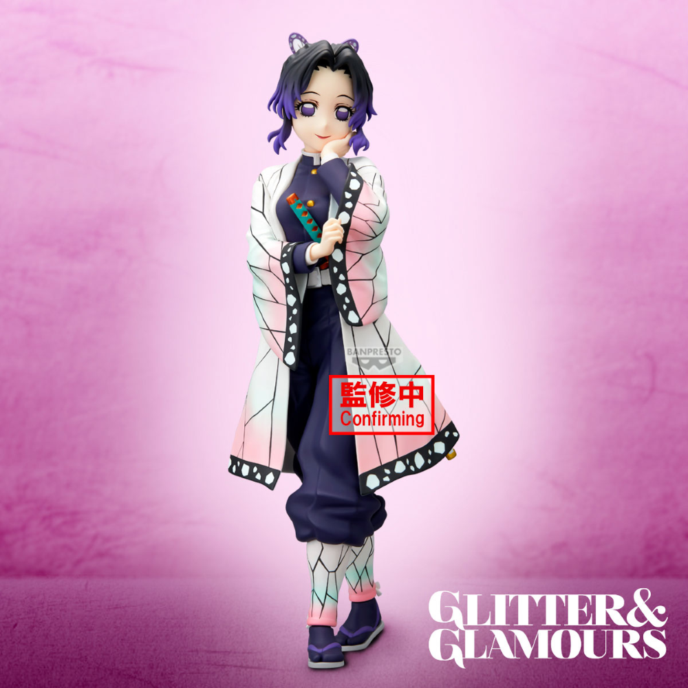 BANPRESTO 29501 - DEMON SLAYER - GLITTER&GLAMOURS - SHINOBU KOCHO - STATUA 22CM